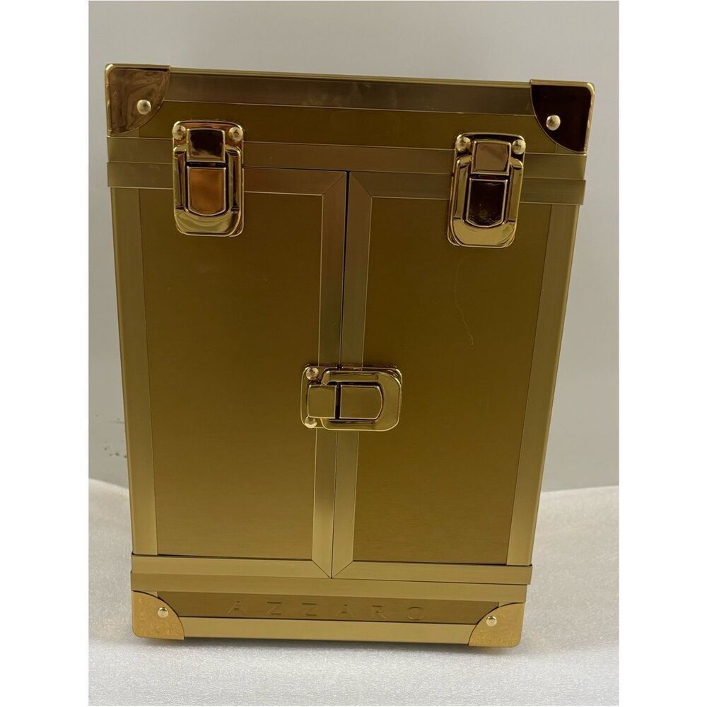 Rare ~Azzaro Forever Wanted Elixir Case ONLY  ~Luxe Gold Finish